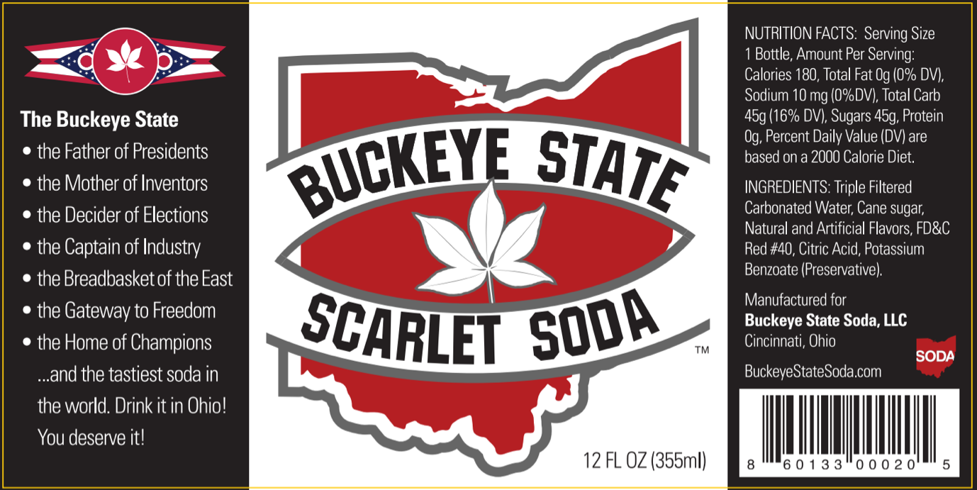 Buckeye State Soda Sold Online at SummitCitySoda.com