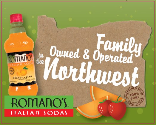 Romano's Italian Sodas Family Owned Business