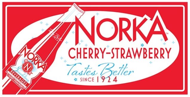 Norka Cherry Strawberry Original Sign