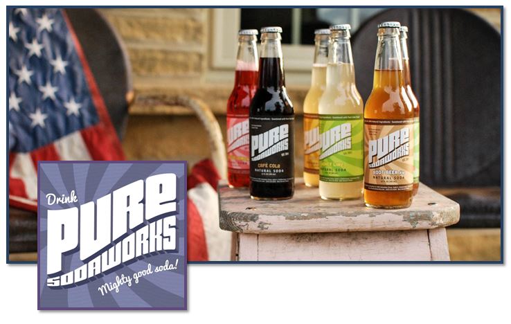 Pure Sodaworks Natural Sodas 